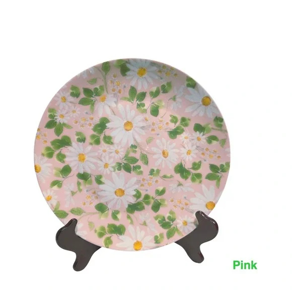 Mikasa Pastel Petals Multi-color Plates Heatherlee Chan Brunch Tea Party (4) - Picture 3 of 8